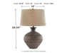 Magan - Antique Bronze Finish - Metal Table Lamp Sacramento Furniture Store Furniture store in Sacramento