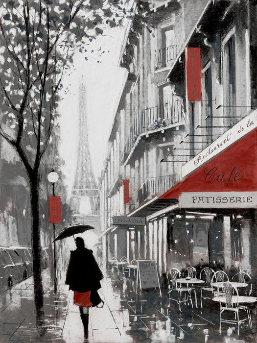 Rainy Paris I By A. Orme - Dark Gray