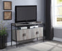 Samiya - TV Stand - Gray Oak & Black Finish Sacramento Furniture Store Furniture store in Sacramento