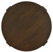 Balintmore - Brown / Gold Finish - Round End Table Sacramento Furniture Store Furniture store in Sacramento