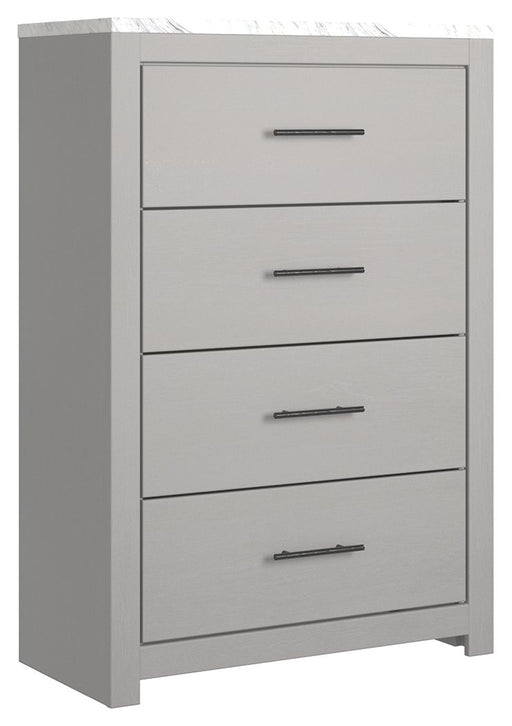 Cottonburg - Light Gray / White - Four Drawer Chest Sacramento Furniture Store Furniture store in Sacramento