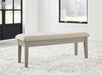 Parellen - Beige / Gray - Upholstered Storage Bench Sacramento Furniture Store Furniture store in Sacramento