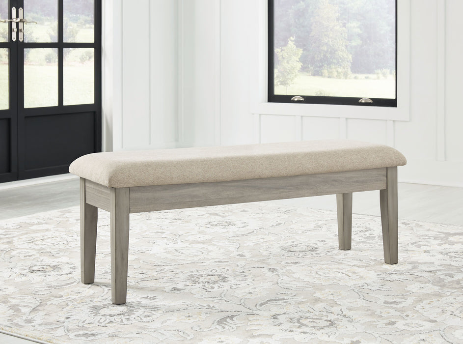 Parellen - Beige / Gray - Upholstered Storage Bench Sacramento Furniture Store Furniture store in Sacramento