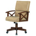 Marietta - Upholstered Game Chair - Tobacco And Tan Sacramento Furniture Store Furniture store in Sacramento