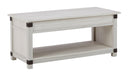 Bayflynn - Whitewash - 3 Pc. - Coffee Table, 2 End Tables Sacramento Furniture Store Furniture store in Sacramento