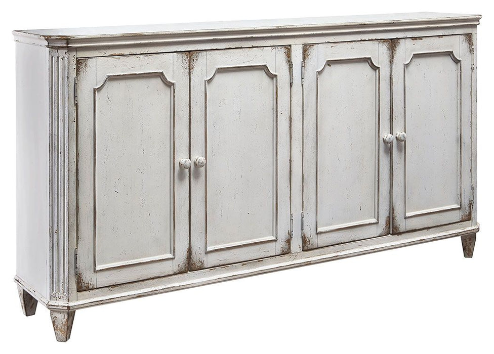 Mirimyn - Antique White - Accent Cabinet Sacramento Furniture Store Furniture store in Sacramento