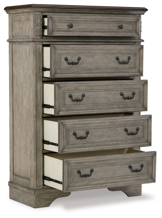 Lodenbay - Antique Gray - Five Drawer Chest Sacramento Furniture Store Furniture store in Sacramento