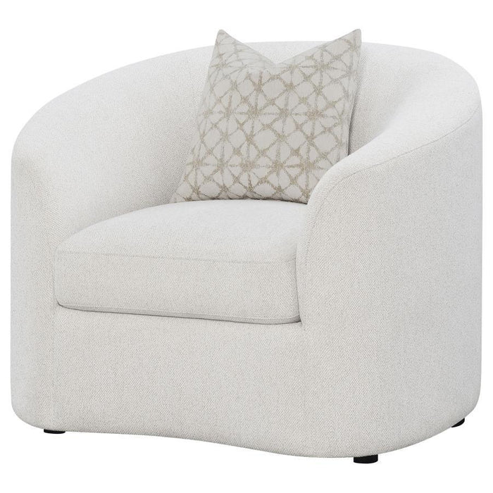 Rainn - Upholstered Tight Back Chair - Latte Sacramento Furniture Store Furniture store in Sacramento