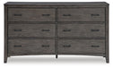 Montillan - Grayish Brown - Dresser Sacramento Furniture Store Furniture store in Sacramento