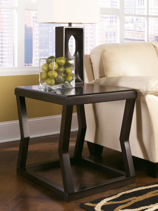 Kelton - Espresso - Rectangular End Table Sacramento Furniture Store Furniture store in Sacramento