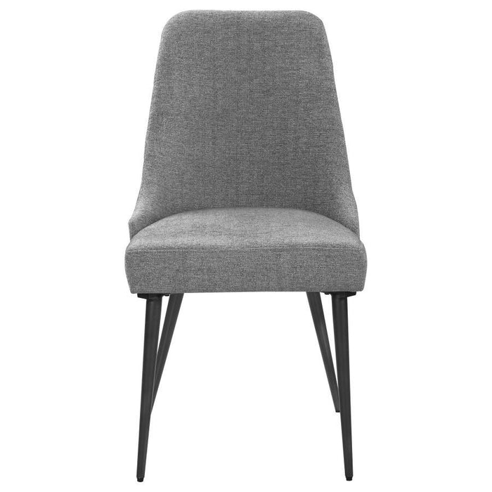 Alan - Upholstered Dining Chairs (Set of 2) - Gray Sacramento Furniture Store Furniture store in Sacramento