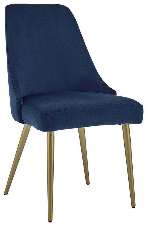 Wynora - Blue - Dining Uph Side Chair (Set of 2) Sacramento Furniture Store Furniture store in Sacramento