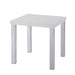 Harta - End Table - White High Gloss & Chrome Sacramento Furniture Store Furniture store in Sacramento