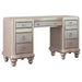 Bling Game - 9-Drawer Vanity Desk - Metallic Platinum Sacramento Furniture Store Furniture store in Sacramento