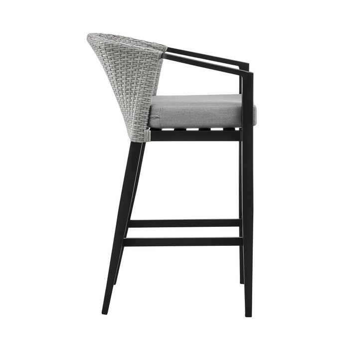 Palma - Outdoor Patio Bar Stool With Cushions