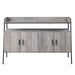 Samiya - TV Stand - Gray Oak & Black Finish Sacramento Furniture Store Furniture store in Sacramento