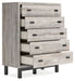 Vessalli - Black / Gray - Five Drawer Wide Chest Sacramento Furniture Store Furniture store in Sacramento