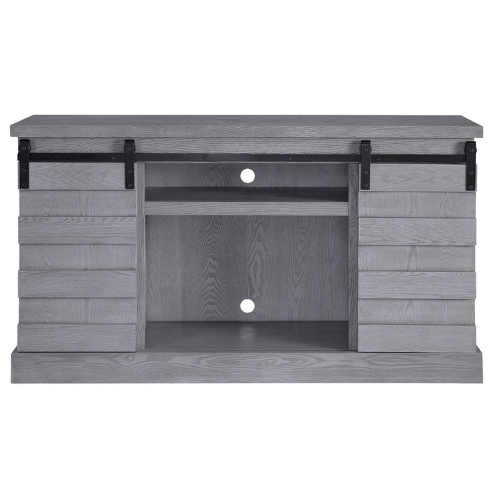 Amrita - TV Stand - Gray Oak Sacramento Furniture Store Furniture store in Sacramento