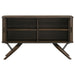 Wes - 2-Door Rectangular Server - Dark Walnut Sacramento Furniture Store Furniture store in Sacramento