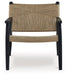 Halfmore - Black / Natural - Accent Chair Sacramento Furniture Store Furniture store in Sacramento