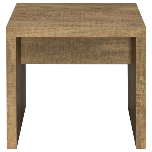 Lynette - Square Engineered Wood End Table - Mango Sacramento Furniture Store Furniture store in Sacramento