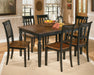 Owingsville - Black / Brown - Rectangular Dining Room Table Sacramento Furniture Store Furniture store in Sacramento