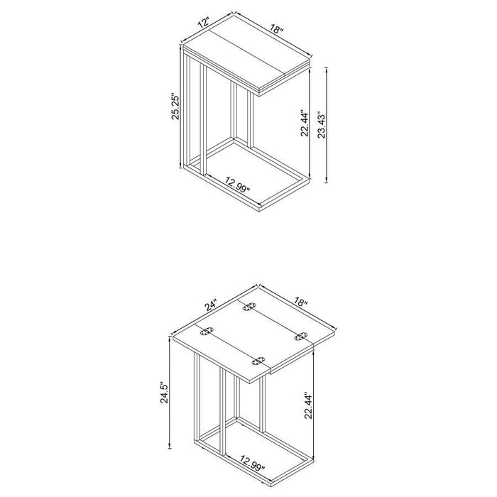 Pedro - Expandable Top Accent Table Sacramento Furniture Store Furniture store in Sacramento