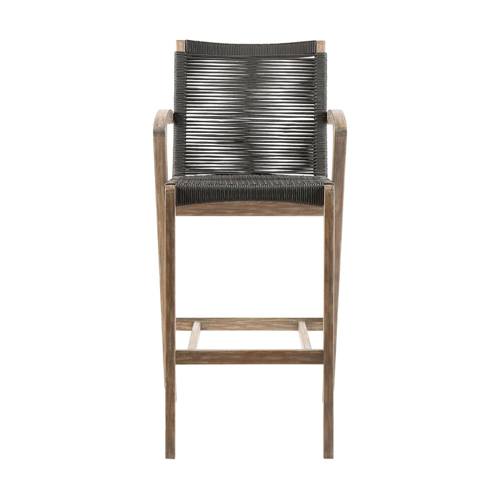 Brielle - Outdoor Rope Counter And Bar Height Stool