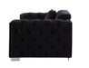 Trislar - Chair - Black Velvet - 33" Sacramento Furniture Store Furniture store in Sacramento