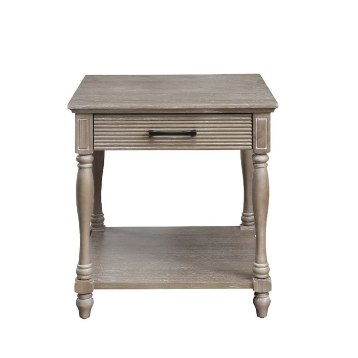 Ariolo - End Table - Antique White Sacramento Furniture Store Furniture store in Sacramento