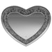 Aiko - Heart Shape Wall Mirror - Silver Sacramento Furniture Store Furniture store in Sacramento