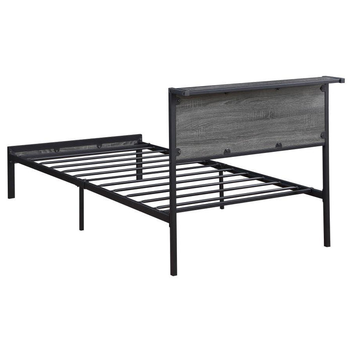 Ricky - Metal Panel Bed