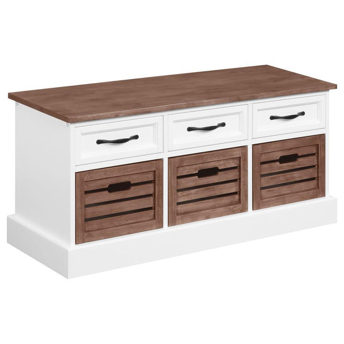 Alma - 3-drawer Storage Bench Sacramento Furniture Store Furniture store in Sacramento