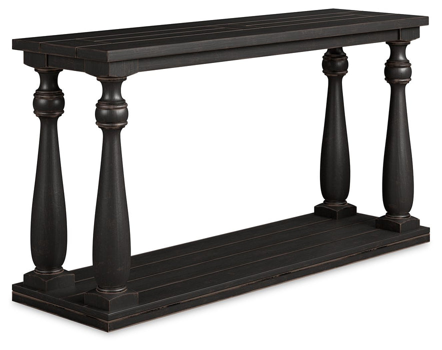 Mallacar - Black - Sofa Table Sacramento Furniture Store Furniture store in Sacramento