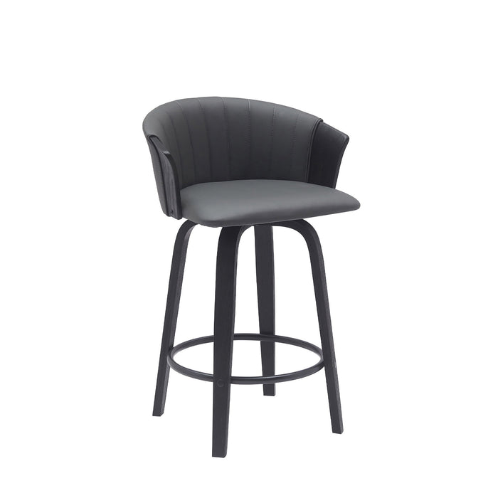 Diana - Swivel Wood Stool