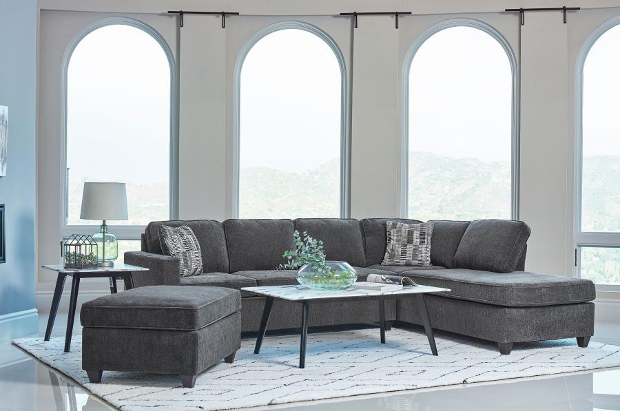 Mccord - 2 Piece Cushion Back Sectional - Dark Gray Sacramento Furniture Store Furniture store in Sacramento