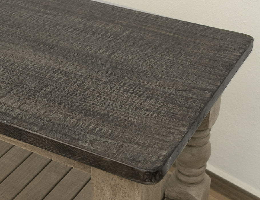 Natural Stone - End Table - Taupe Brown