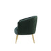 Sigurd Accent Chair - Green & Gold Sacramento Furniture Store Furniture store in Sacramento