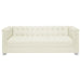 Chaviano - Tufted Upholstered Sofa Pearl White Sacramento Furniture Store Furniture store in Sacramento