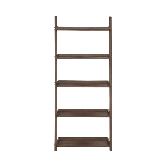 Americana Farmhouse - Leaning Pier Bookcase - Light Brown