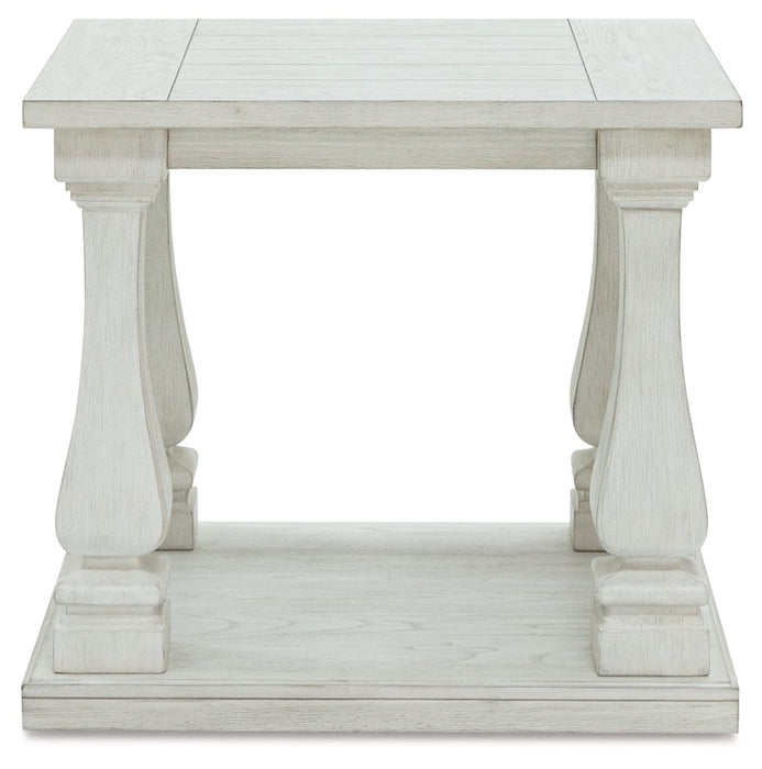 Arlendyne - Antique White - Rectangular End Table Sacramento Furniture Store Furniture store in Sacramento