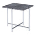 Adelae - End Table - Faux Marble & Chrome Sacramento Furniture Store Furniture store in Sacramento