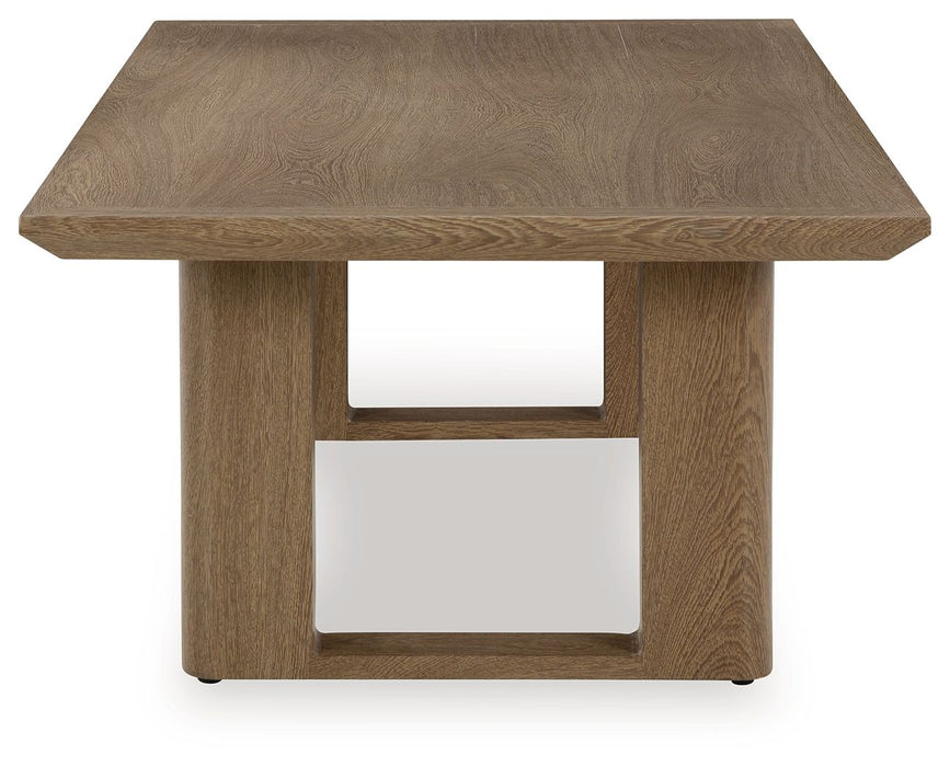 Serene Bay - Dark Brown - Rectangular Cocktail Table