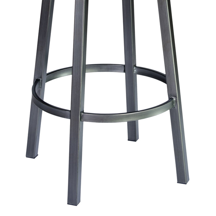 Madrid - Counter Height Swivel Bar Stool - Mineral