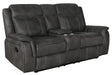 Lawrence - Upholstered Tufted Back Motion Loveseat Sacramento Furniture Store Furniture store in Sacramento