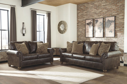 Nicorvo - Coffee - 2 Pc. - Sofa, Loveseat Sacramento Furniture Store Furniture store in Sacramento