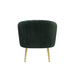 Sigurd Accent Chair - Green & Gold Sacramento Furniture Store Furniture store in Sacramento