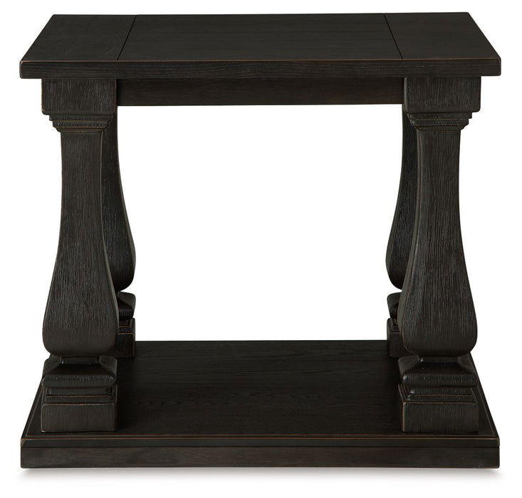 Wellturn - Black - Rectangular End Table Sacramento Furniture Store Furniture store in Sacramento