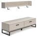 Socalle - Natural - Bench With Coat Rack Sacramento Furniture Store Furniture store in Sacramento