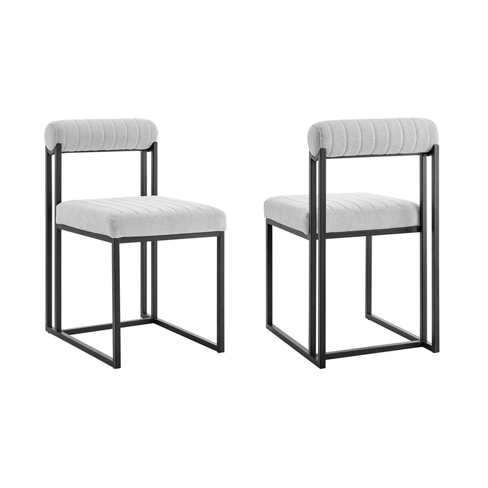 Anastasia - Dining Chair (Set of 2) - Black Legs